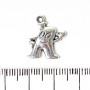 Jewelry Findings d 18x14mm pack 20g +/- 11pcs