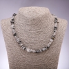 Rutilated Quartz Necklace, Chips, 7mm Diameter, 45cm Length