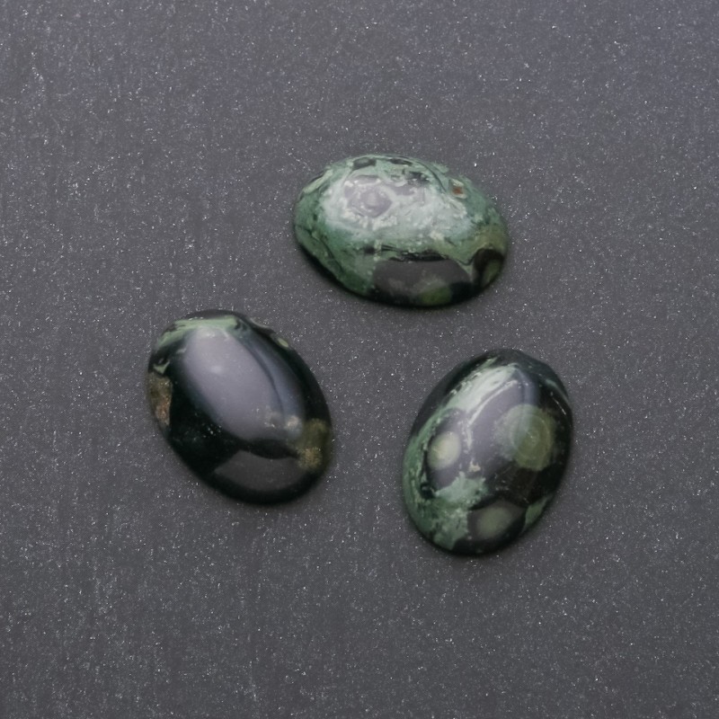 Ocean Jasper Cabochon Stone (Synthetic) 25x18mm