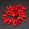 Red Coral Beads, Tumbled Branch, Diameter 10x40 +/- mm (Price per 100g)