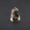 Faceted "Pencil" Crystal Souvenir, Natural Moss Agate Stone, Assorted (price per 100g)