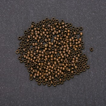 Crimp Bead Crimpers "Zahypy"?  Not exactly. Translation: Fixators crimps "zakhypy", diameter 2.5 mm, metal color "bronze" 6 gram