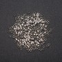Crimp Findings "Zahipy", diameter 3mm, metal color "Silver" 8g