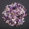 Findings Stone Chips No Hole Amethyst d 3x6-7x15mm +/- 100 grams