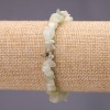 Onyx Natural Stone Chip Bracelet, diameter 7(+/-)mm, on elastic, length 18cm