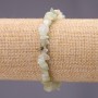 Onyx Natural Stone Chip Bracelet, diameter 7(+/-)mm, on elastic, length 18cm