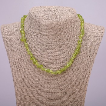 Chrysoprase Beads chipped, diameter 6(±)mm, length 45cm