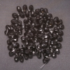 Czech Crystal Beads on Fishing Line, Czech Crystal Butterfly, Diameter 7x13 (+/-) mm, Length 35cm