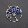 Pendant "Tree of Happiness" Sodalite, 50mm diameter