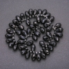 Czech Crystal Beads on a Nylon String, Czech Crystal Butterfly, Diameter 10x18(+/-)mm, Length 33cm