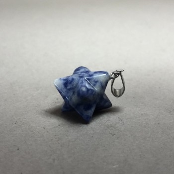 Merkaba Sodalite Pendant 10x10mm