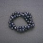 Avantium Aventurine Night of Cairo Blue Sand Smooth Round Bead Thread, diameter 8mm, length 38cm (+ -)