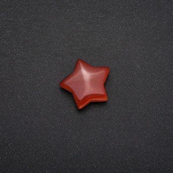 Aventurine Golden Sand Souvenir Stone in Star Shape 28x28x10(+/-)mm
