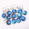 Zodiac Light-Charging Keychains, set of 12 pieces, price per pack, length 10 cm