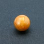 Yellow Quartz Natural Stone Souvenir Sphere, diameter 20mm+