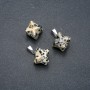 Dalmatian Jasper Merkaba Pendant 10x10mm
