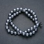 Terahertz Smooth Round Beads on a Strand, 10mm Diameter +/-, 39cm Length