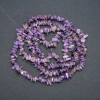 Natural Charoite Chip Strand, Diameter 7x2mm, Length 88cm +
