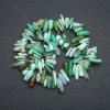 Natural Chrysoprase Stone Needle Chip Strand, Diameter 15x5mm, Length 40cm +