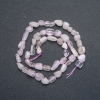 Pink Kyanite Tumbled Beads, Diameter 6x7mm, Length 39cm +