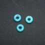 Pandora Bead Turquoise 15x4mm, hole diameter 5mm+