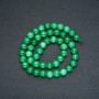 Beads on a Strand, Chrysoprase (Imitation) Smooth Round, Diameter 8mm, Length 38cm +