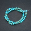 Turquoise Imperial Jasper (Pressed) Beads, Smooth Round, 6mm +/- Diameter, 40cm+ Strand