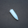 Pendulum Ball Pendant made of Opalite "Moonstone" (Synthetic) 13x40x45mm (+-)