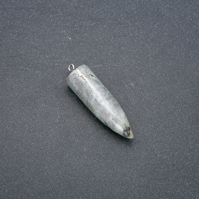 Pendulum Ball Pendant made of Labradorite 13x40x45mm (+-)
