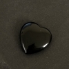 Souvenir Heart Stone Made of Natural Agate, Diameter 25x25x7mm+