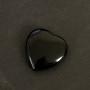 Souvenir Heart Stone Made of Natural Agate, Diameter 25x25x7mm+