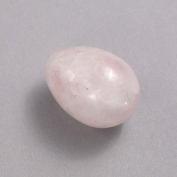 Rose Quartz Souvenir Egg, 40x30mm diameter+