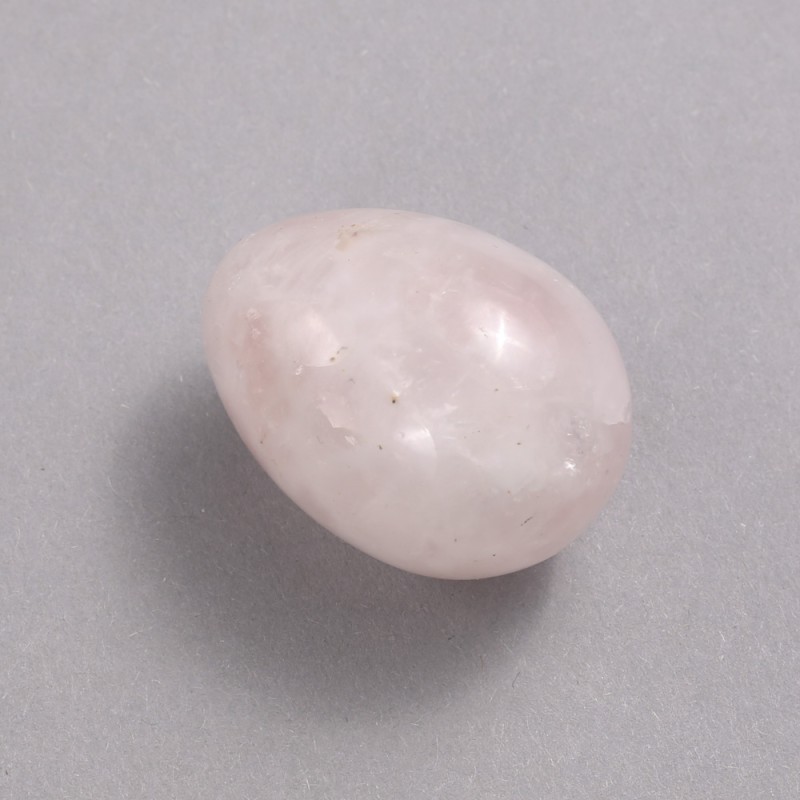 Rose Quartz Souvenir Egg, 40x30mm diameter+