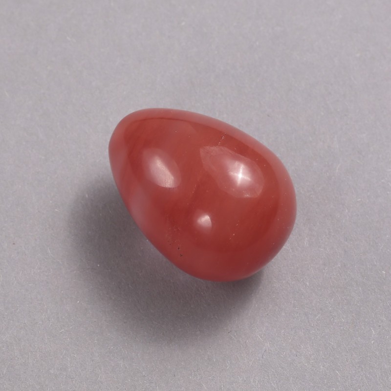 Watermelon Tourmaline Souvenir Egg, 35x25mm diameter+