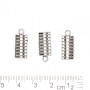 Finding Pendant "Abacus" Metal Color "Silver" Pack 20g +/-35pcs