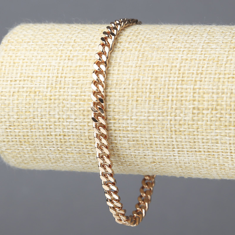Xuping Bracelet, 18K Gold Plating, Thickness 5mm +/-, Length 20cm+