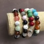 Bracelet on Elastics assorted, diameter 10mm+