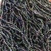 Czech Crystal Beads on Monofilament with Gas Flame Finishing, Faceted Rondelle, Ø 3x2.5mm +-, length 36cm +