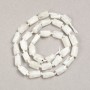 Adularia Bead on Thread, Cut, 10x6 mm, ±, 42 cm Length