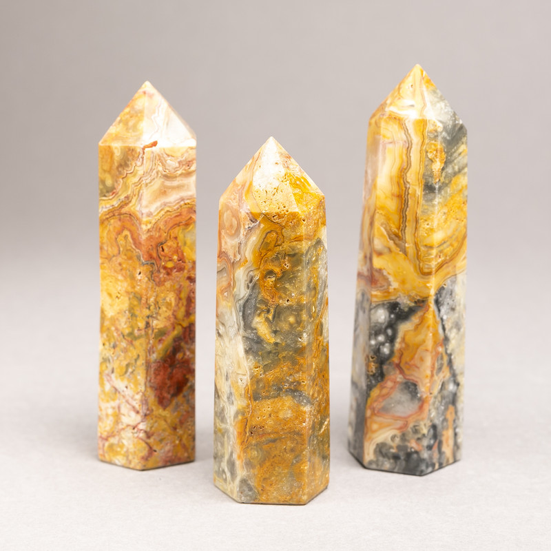 Souvenir Pencil with Imperial Jasper – assorted sizes, weight from 80 g (per 100 g)