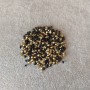 Black Rhinestones, Stones, 2.5 mm (~) diameter, pack / 4 g (~)