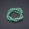 Natural Jade Beads on Thread, Round 8 mm (+/-) diameter, 38 cm length
