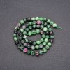 Zoisite Natural Stone Beads Smooth Ball 8 mm (±) Diameter, 38 cm Length