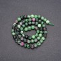 Zoisite Natural Stone Beads Smooth Ball 8 mm (±) Diameter, 38 cm Length