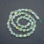 Prehnite Beads on Thread, tumbled, 8x6 mm, 40 cm length +