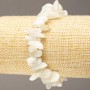 Adularia chip bracelet on elastic, needle-like fragments, size d 11-23×3-6(±)mm, length 18cm