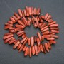 Gold Sand Aventurine Needle Bead String, 20x6mm, 40cm length