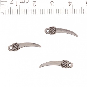 Finding Charm Saber 20mm, 20g Pack +/- 65 pcs