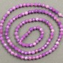 Natural Phosphosiderite Gemstone Beads on Thread, Faceted, 3.5 mm ±, 40 cm length