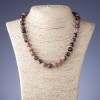 Rhodonite Stone Beads, 10 mm diameter, thread 46-48 cm